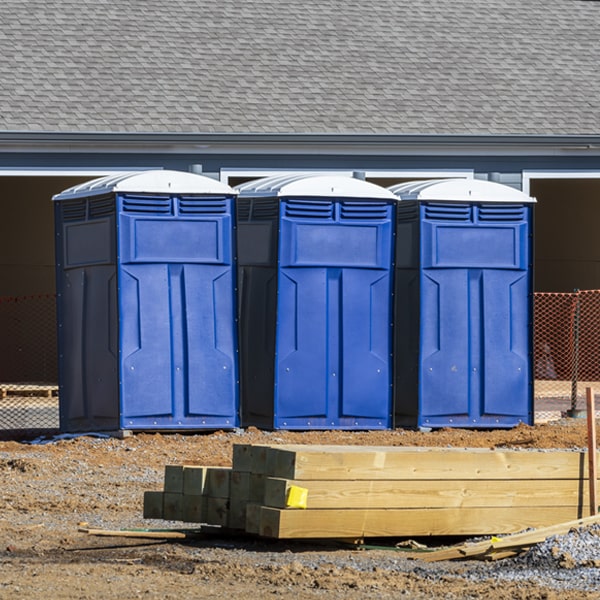 are there any restrictions on what items can be disposed of in the porta potties in Birch Hill Wisconsin